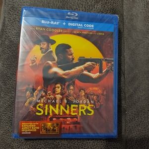 SINNERS Blu-ray + Digital Code Disc Michael B. Jordan